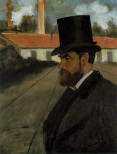 Portrait de Degas par Henri Rouart